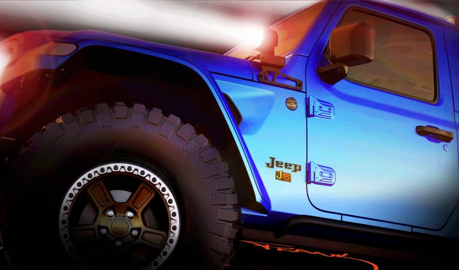 Эскиз Jeep J6 (JT) 2019 года  (фото 2 из 11)